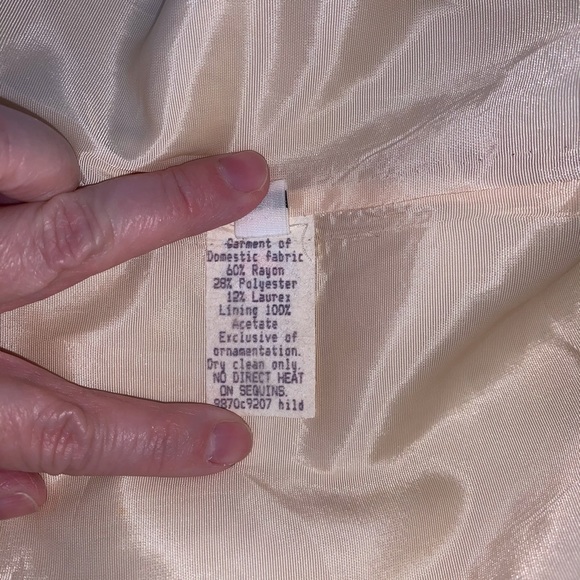 Beautiful Vintage 1980s Formal Sequined Blazer💕 - Picture 6 of 11